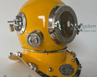 アメリカ海軍 潜水ヘルメット MARK V 米海軍潜水ヘルメット MARK V：モース潜水器具レプリカ - Etsy 日本