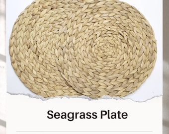 Seagrass Plate, Home Decoration, Tablemats