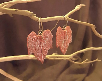 Gourd Leaf Earrings