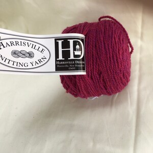 Harrisville Highland Knitting / Weaving Yarn - Color, Chianti