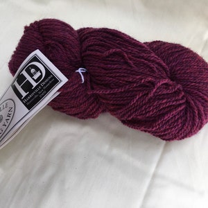 Harrisville Highland Knitting / Weaving Yarn - Color, Garnet
