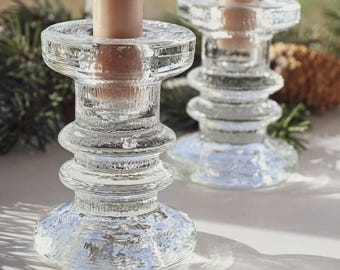 Bougeoir de Muurla glass Finlande scandinave