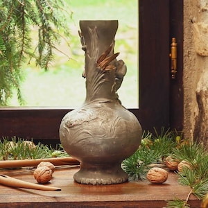 Art Nouveau Figural Vase