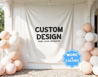 Custom Bachelorette Tapestry Customized Bach Party Decorations Personalized Banner Bachelorette Sign Bach Party Decor