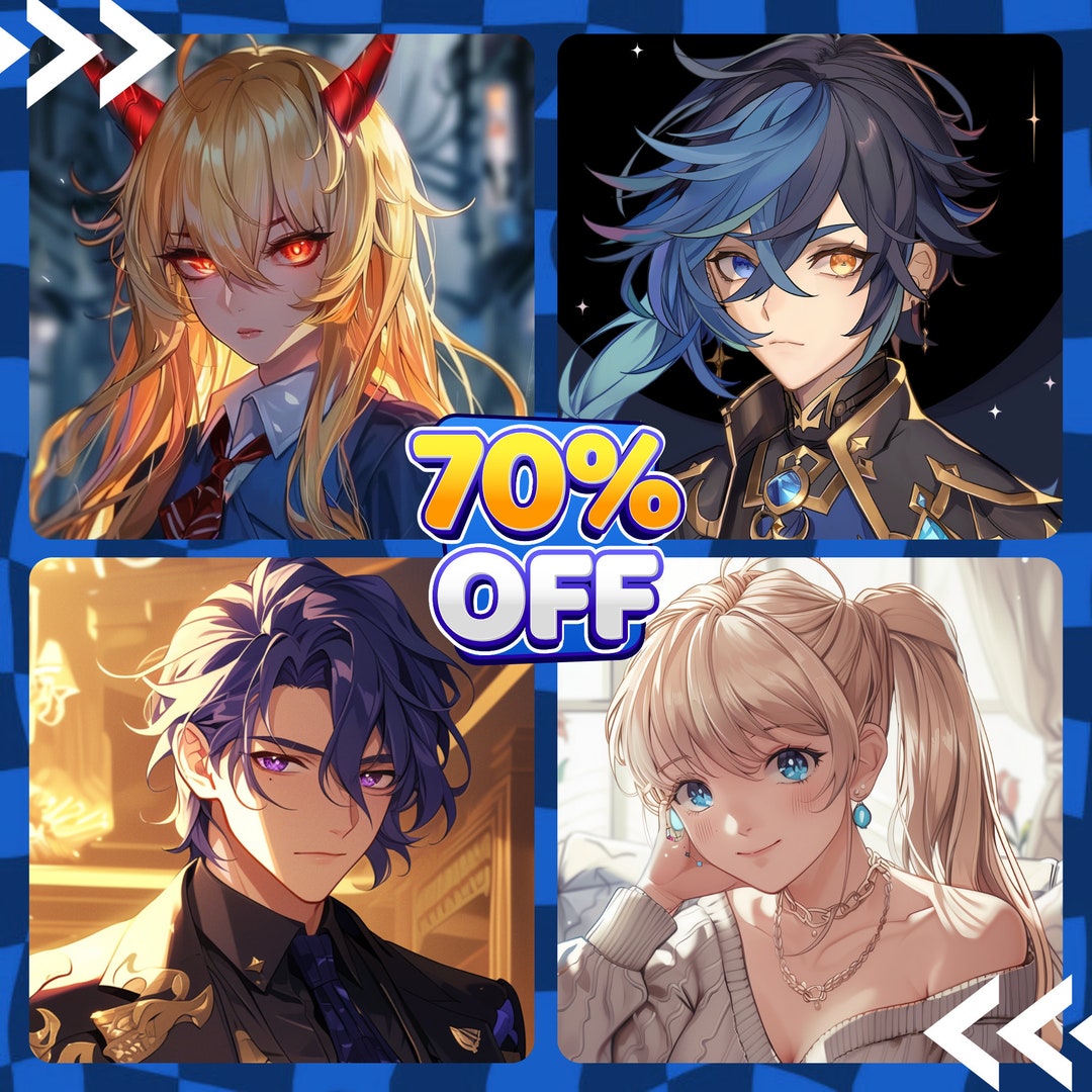 CUSTOM Pfp Anime Profile Picture PFP Commission Original Character ...