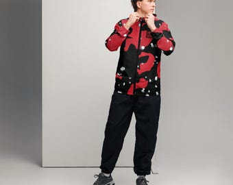 UNITED 1886 (MUFC) Desert Camouflage Windbreaker inspired by Manchester United