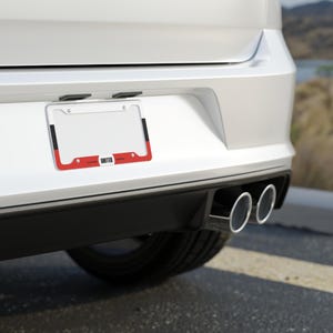 MUFC "United" metal license plate frame inspired by Manchester United image 3