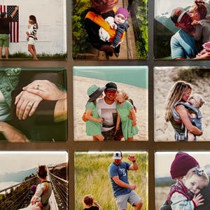 Custom 2x2” Square Photo Magnets