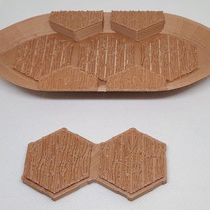 1 3d Printed Boat  For Heroscape Like Wood