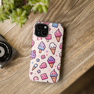 Cute Icecream Shapes MagSafe Tough Phone Case