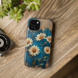 Vintage Daisy Wall Art MagSafe Tough Phone Case