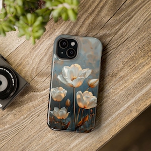 Vintage Tulip Wall Art MagSafe Tough Phone Case