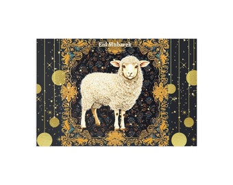 Eid Mubarek. Fine Art Postcards