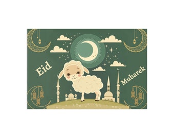 Eid Mubarek. Fine Art Postcards