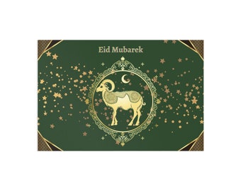 Eid Mubarek. Fine Art Postcards