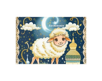 Eid Mubarek. Fine Art Postcards