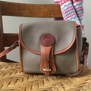 Vintage Taupe Dooney & Bourke Crossbody Bag – Canty Boots