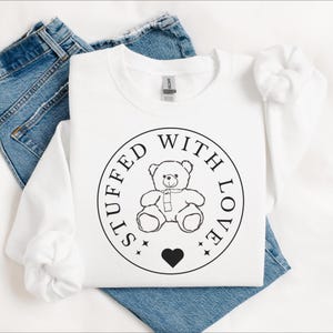 Teddy Bear Sweater, Vintage Bear Sweater, Valentine Sweatshirt Gift for Teddy Bear Lover, Teddy Bear Core, Cute Bear Shirt Gift for Her