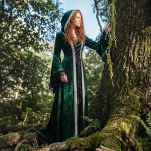 bottle green dress robes Emerald Wizard Robe tv unit with dressing table design