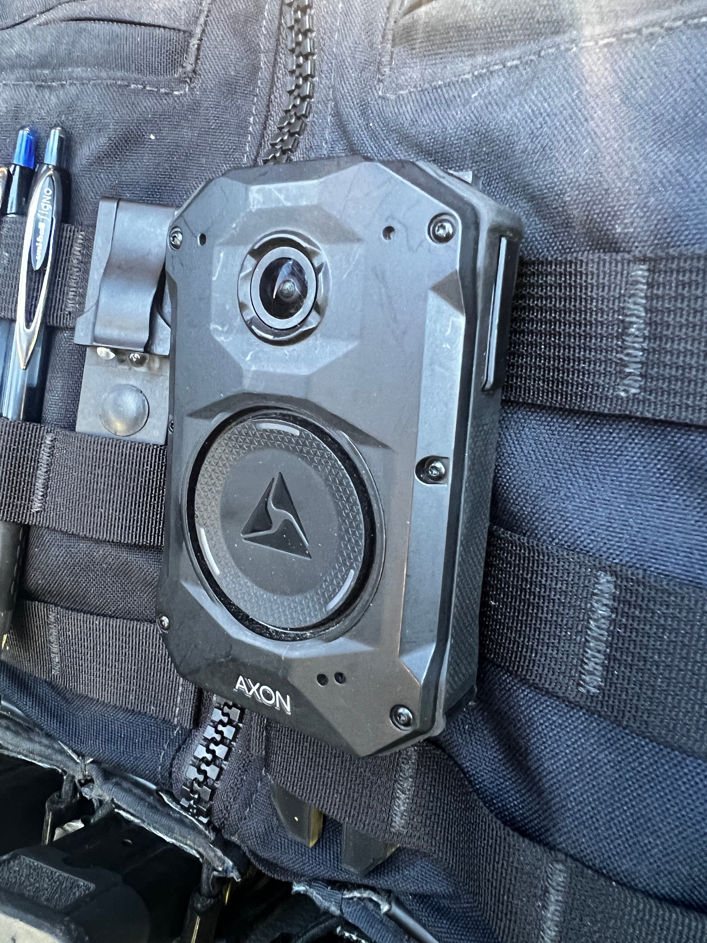 Low Profile Axon Body Camera MOLLE Mount. see Installation Instructions