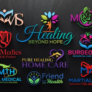 I will design a unique medical pharmacy healthcare dental wellness logo