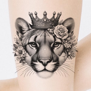 Puma tattoo Etsy France
