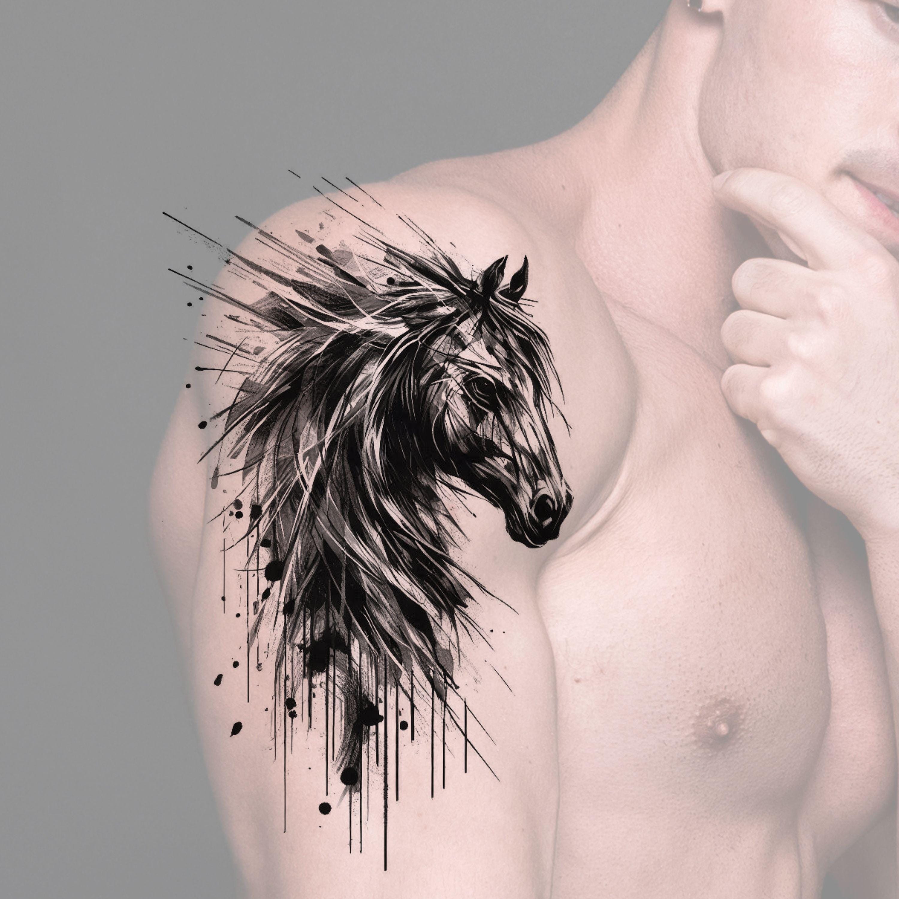 Horse tattoo ideas - Etsy 日本