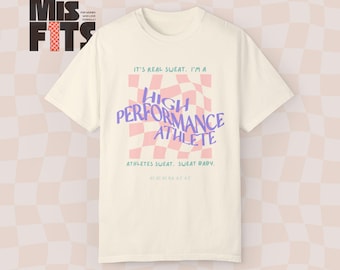REVERSED High Performance T-shirt voor atleten | Formule 1-merchandise | Shirt Comfort Colors 1717