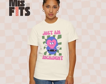 Omgekeerd T-shirt Just An Inchident | Formule 1-merchandise | Comfort Colors F1-T-shirt