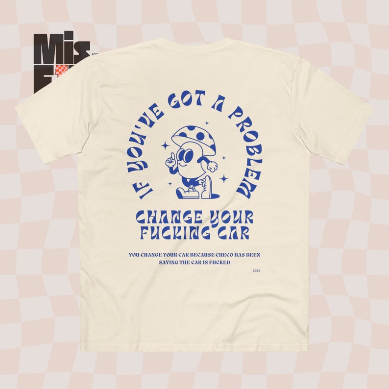 Formula 1 Tee: "Change Your F***ing Car" AS Colour 5001 image 3