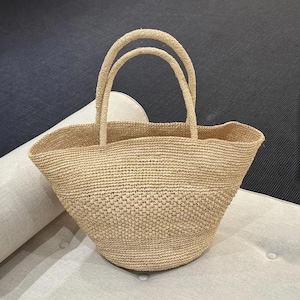 Raffia Woven Shoulder Bags, Women&#39;s Summer Handbags, Vacation Shoulder Bag