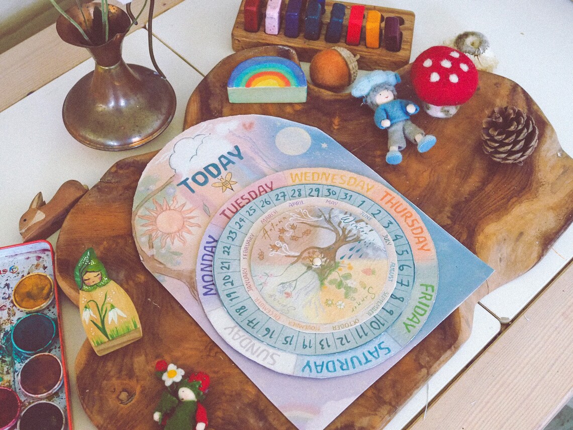 Days of the Week Learning Bundle, Perpetual Calendar, Days of the Week ...
