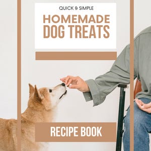 Digitales Hunde Leckerli Rezept Buch: DIY Hausgemachte Leckereien Kochbuch (PDF Download