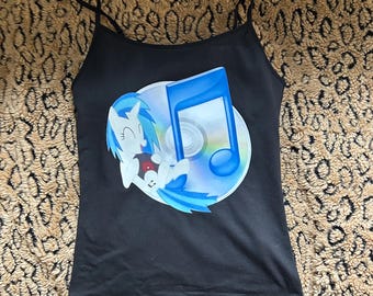 y2k dj pony tank top