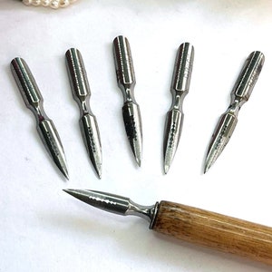 La Renommee Blanzy Poure #90 FINE Writing Point NIB - Dip & Feather Quill Pens