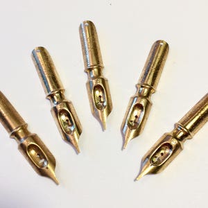 John Walker Plume Pluma Feder Anchor Pen #1 Writing Point NIB - Dip Pen & Feather Quill Pen