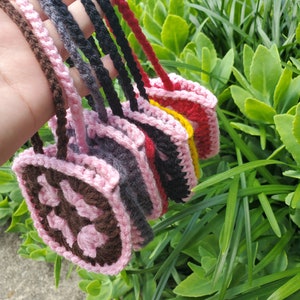 Crochet Airpods Earbuds Earplugs Case Handmade Crochet| Cute Carry Case Trinket Bag Accessories Bag