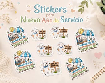 JW Stickers New Service Year Pioneer Gifts