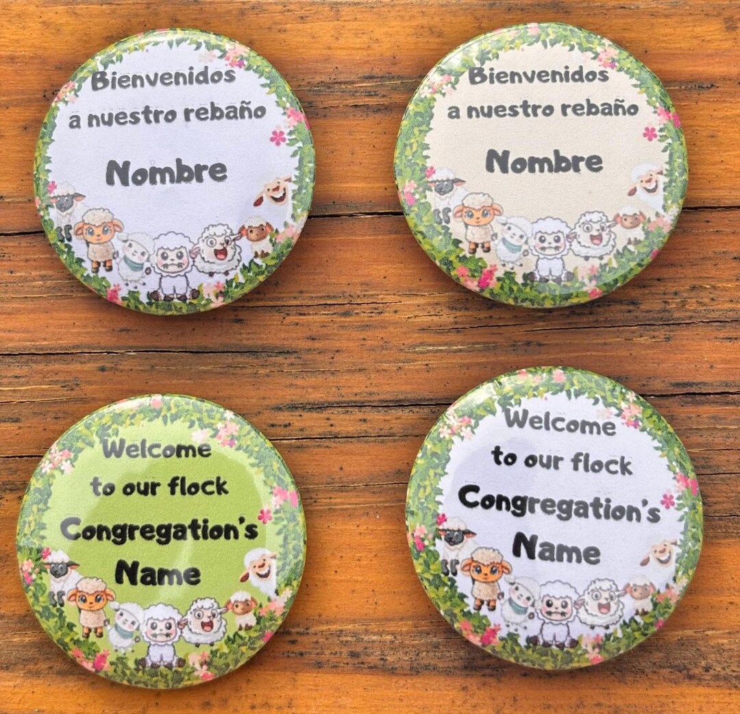 JW PINS Welcome to Our... Customize the Name. Welcome to Our Flock ...