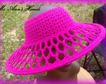 Sun Kiss Hats - Pink (PATTERN ONLY)