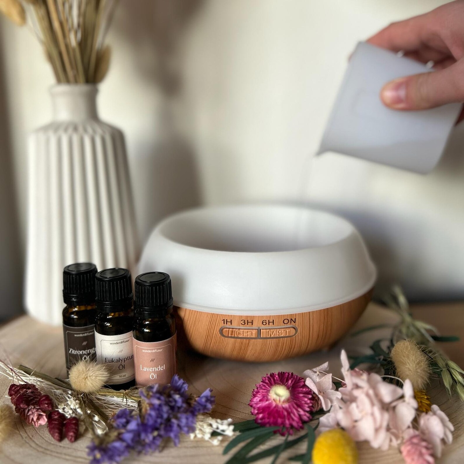 Diffuser - Aromatherapie - Aromadiffuser - Duftlampe - Diffusor ...