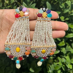 Dangling Jhumka Earrings