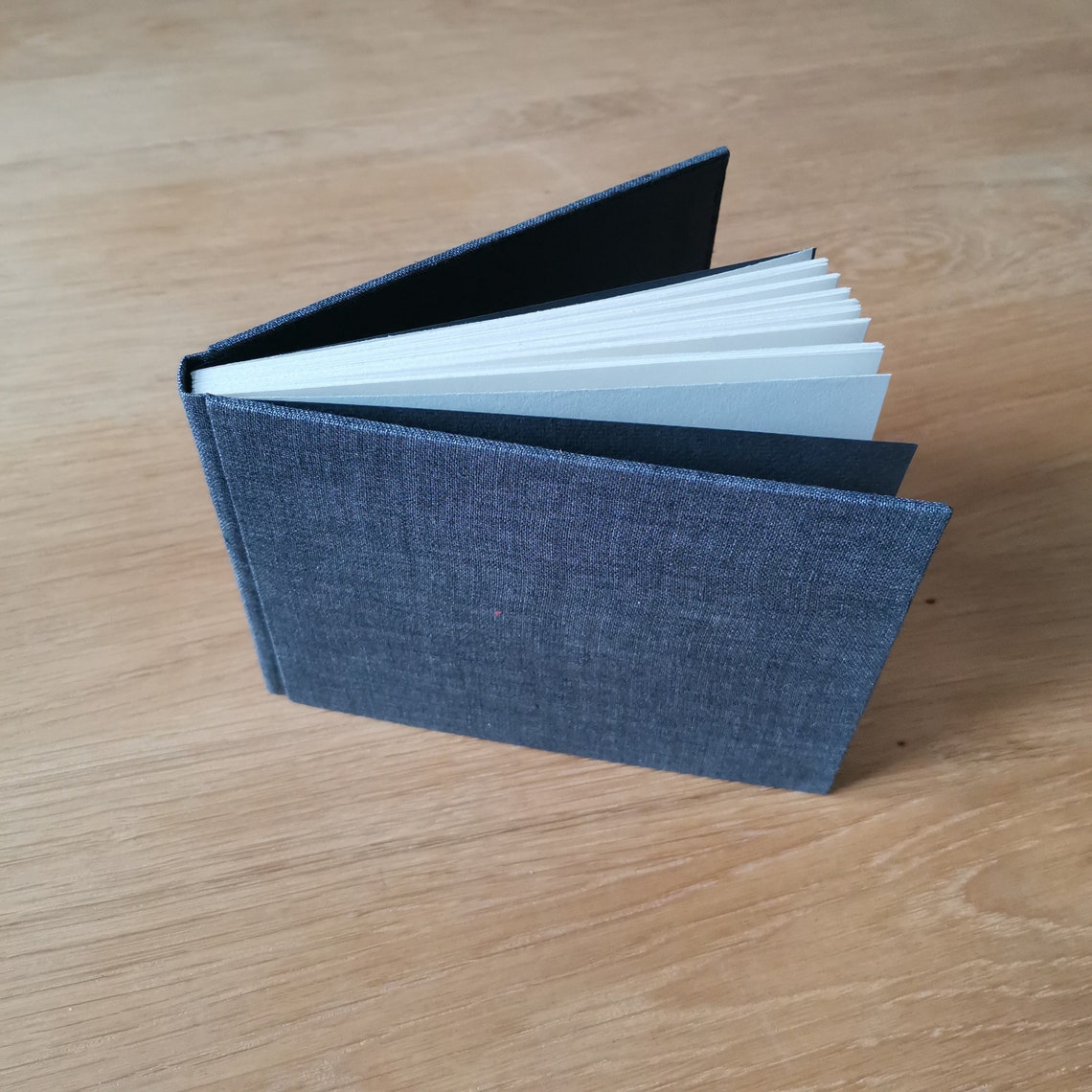 Small Hardcover Journal Notebook with Linen Covers Etsy