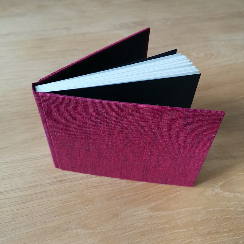 Small Hardcover Journal Notebook with Linen Covers Etsy