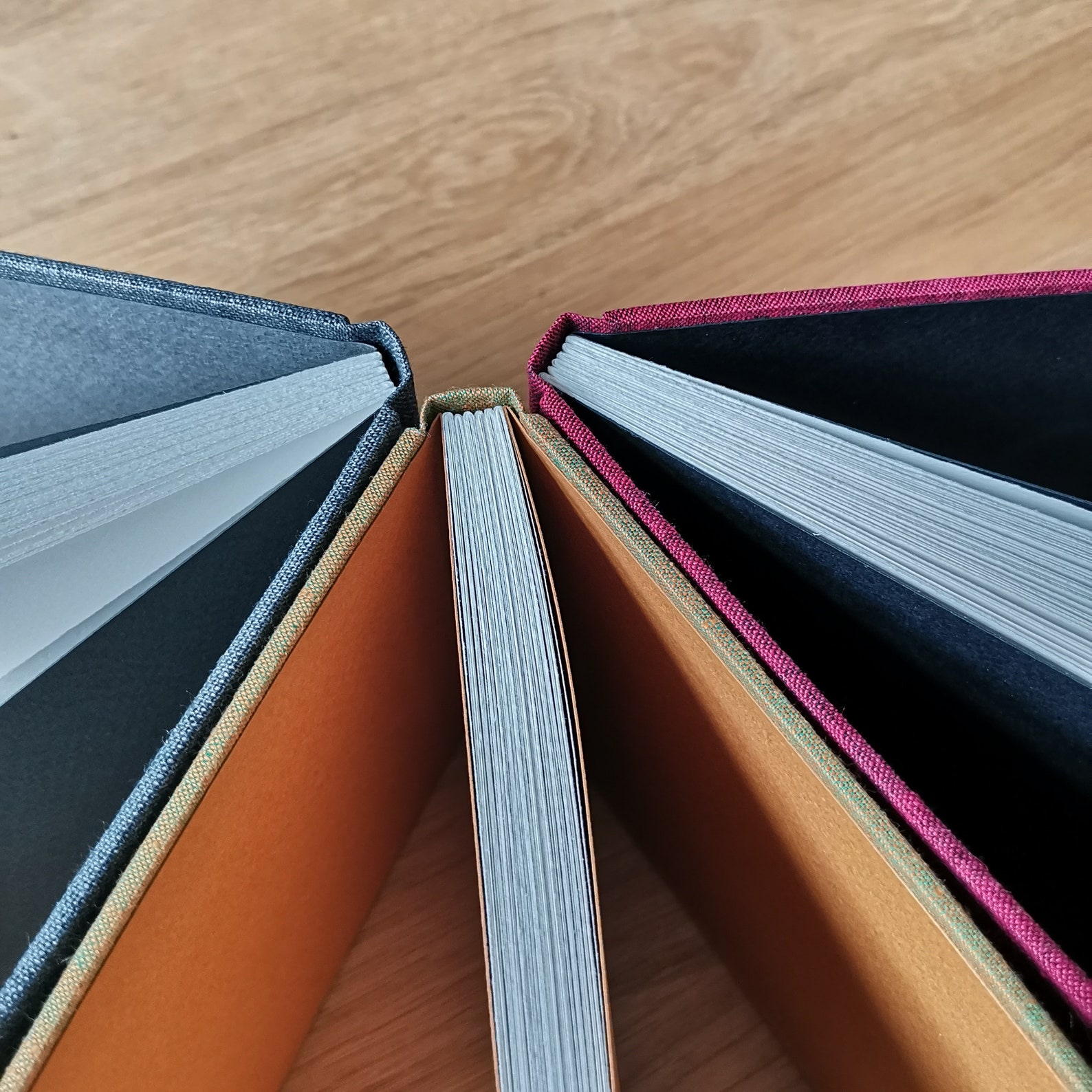 Small Hardcover Journal Notebook with Linen Covers Etsy