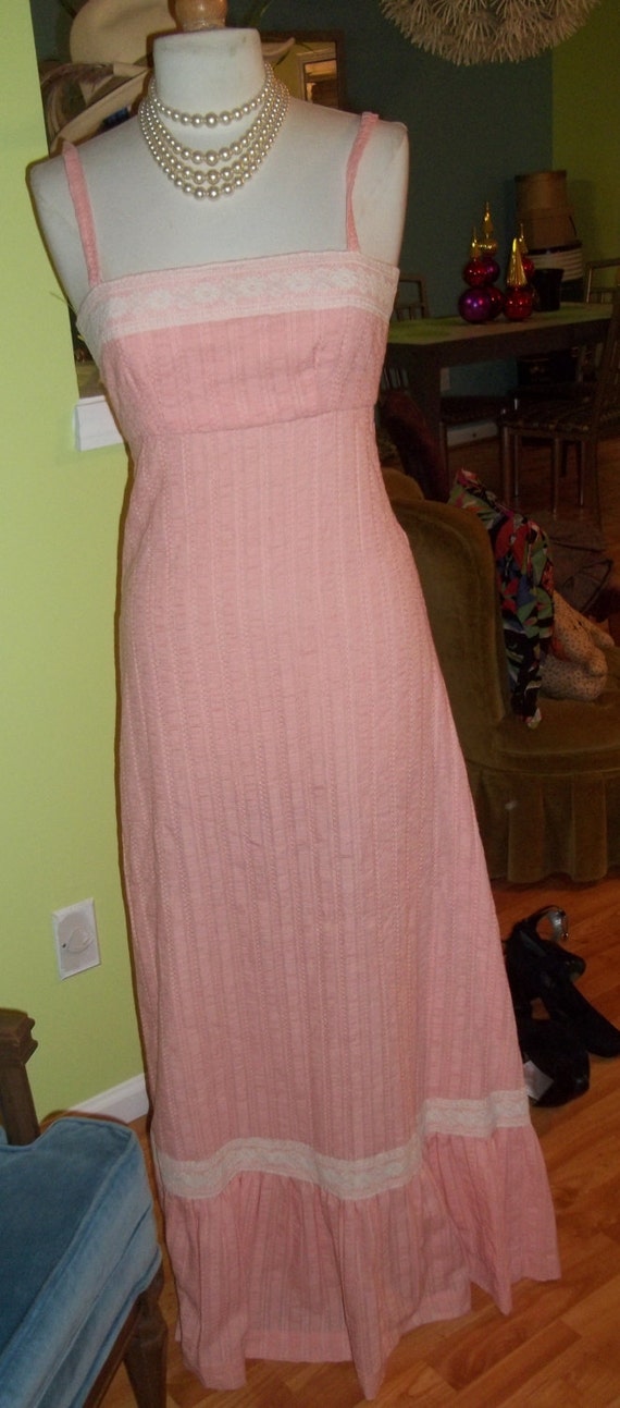 Ultra Romantic Vintage Maxi Prairie Dress