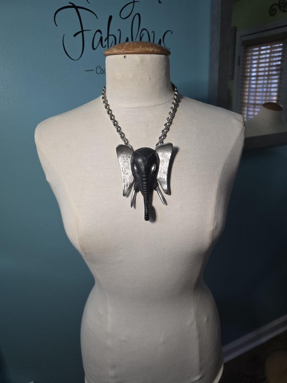 Strikingly Bold Luca Razza Unsigned Elephant Stat… - image 1