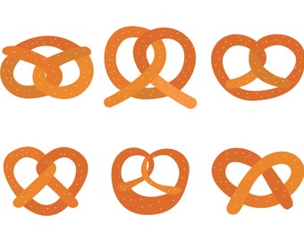 Pretzel Doodle Set - Digital Download