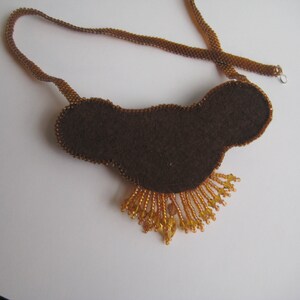 Necklace, Bead Embroidered image 4