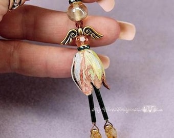 Guardian Angels or Faeries Pendant Wire Wrap Jewelry Tutorial